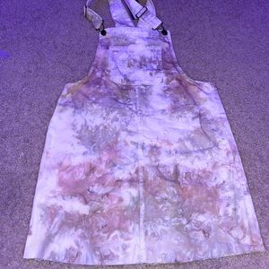 skirt overall jean material